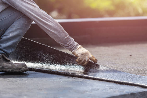 Professional Emergency Waterproofing technician working in Valparaiso, FL